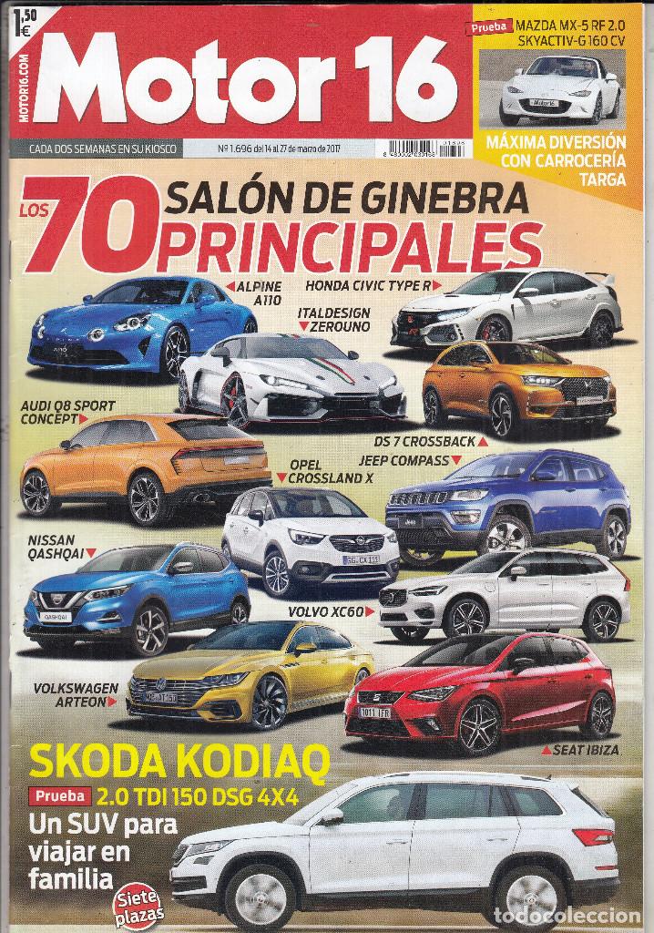 Coches: REVISTA MOTOR 16 N&ordm; 1696 A&Ntilde;O 2017. PRUEBA: SKODA KODIAQ 4X4 2.0 TDI DSG STYLE.