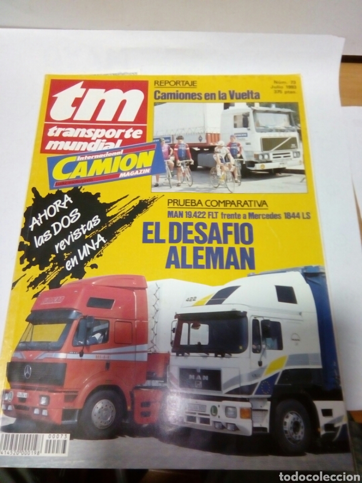 Coches: Transporte mundial 73 9/93 prueba Pegaso troner l&iacute;der