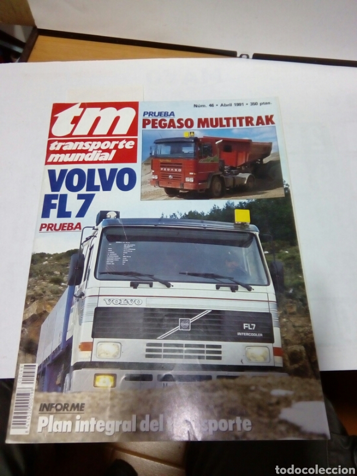Coches: Transporte mundial  46 04/91 prueba Pegaso multitrak