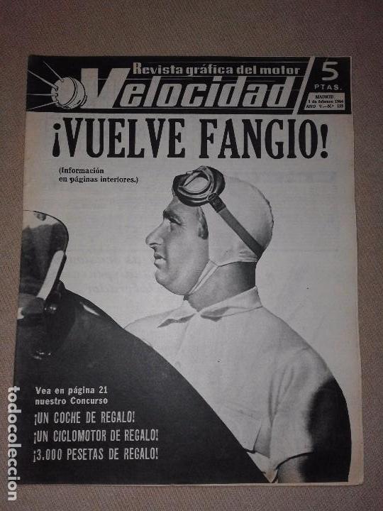 Coches: Velocidad n&ordm; 125 (1-2-1964) (Peugeot Vitoria, Nazar, Honda 49, Vespacar)