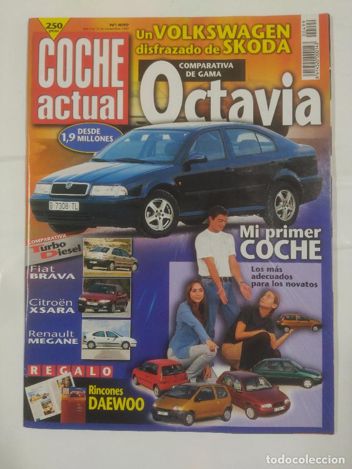 Auto: REVISTA COCHE ACTUAL N&ordm; 499. 6 AL 12 DE NOVIEMBRE DE 1997. SKODA OCTAVIA. TDKR37