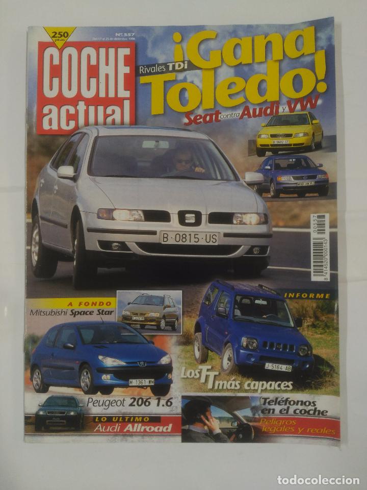 Carros: REVISTA COCHE ACTUAL N&ordm; 597. 17 AL 23 DE DICIEMBRE DE 1998. SEAT CONTRA AUDI. TDKR37