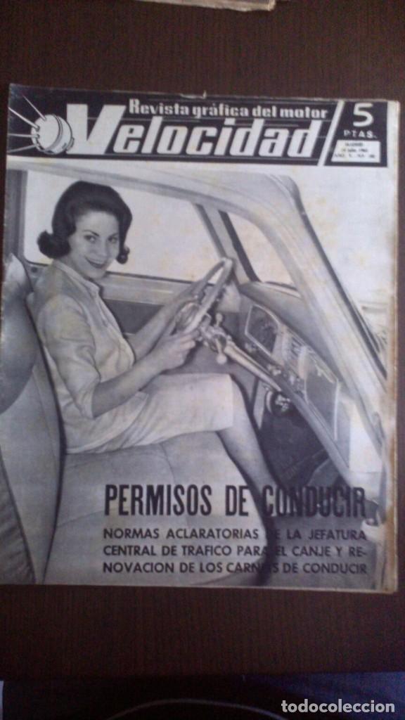 Coches: Velocidad n&ordm; 202 (24-7-1965) (Renault 10, Peugeot 204, Dodge Dart, Motobic, Mobylette)