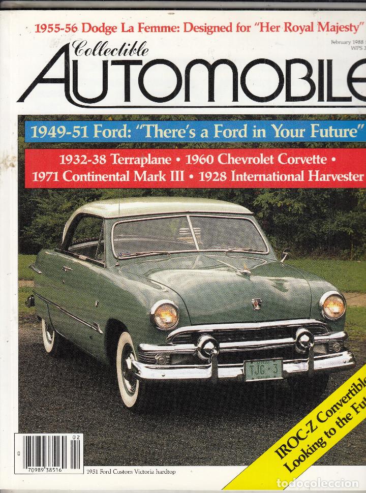 Cars: REVISTA COLLECTIBLE AUTOMOBILE N&ordm; 5 VOLUMEN 2. DOSSIER: FORD CUSTON 1949-51.
