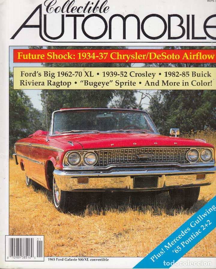 Coches: REVISTA COLLECTIBLE AUTOMOBILE. REPORTAJES: FUTURE SCHOCK: 1934-37 CHRYSLER/DESOTO AIRFLOW.