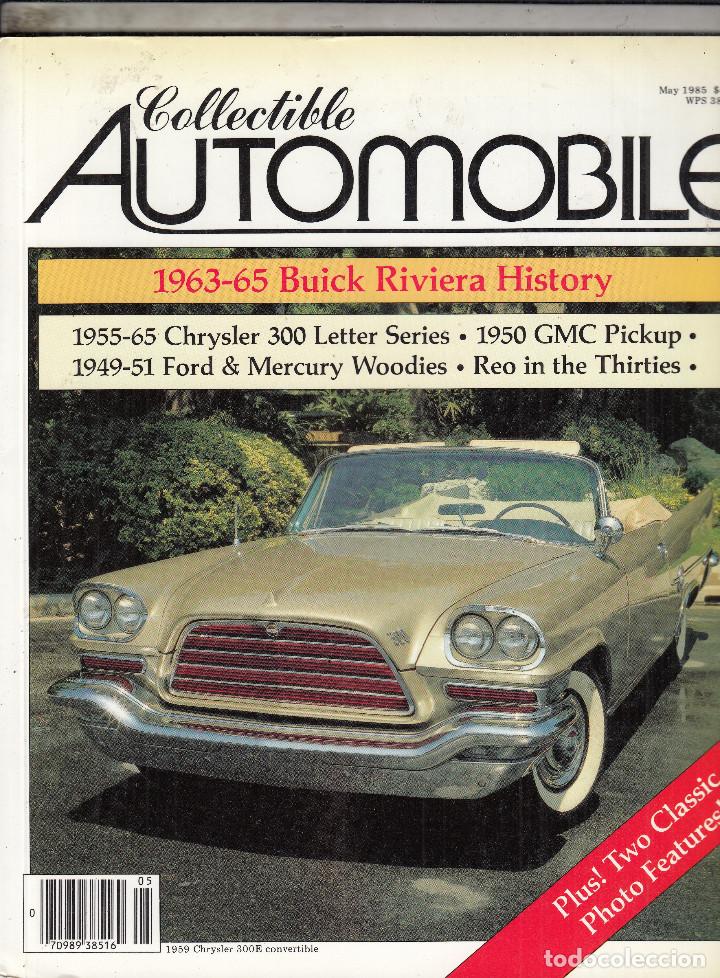 Coches: REVISTA COLLECTIBLE AUTOMOBILE N&ordm; 1 VOLUMEN 2. REP:BUICK RIVIERA HISTORY.CHRYSLER 300 LETTER SERIS.E