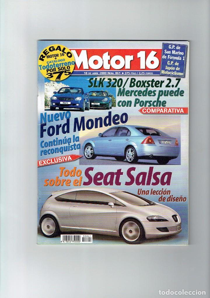 Coches: REVISTA MOTOR 16 N&ordm; 861