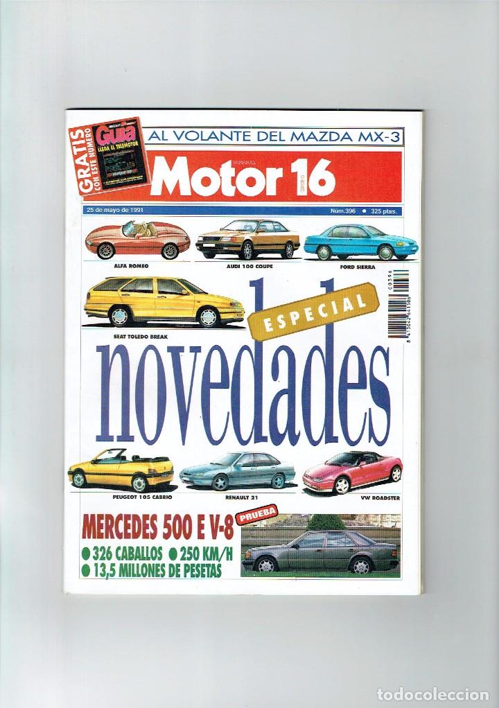 Coches: REVISTA MOTOR 16 N&ordm; 396- MERCEDES 500E