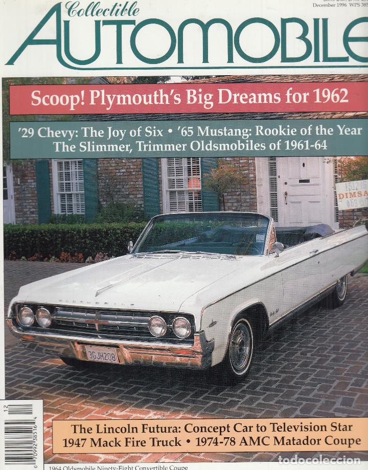 Cars: REVISTA COLLECTIBLE AUTOMOBILE N&ordm; 3 VOLUMEN 12. REP: MERCURY 1941-48.PONTIAC GRAND PRIX 1969-72.