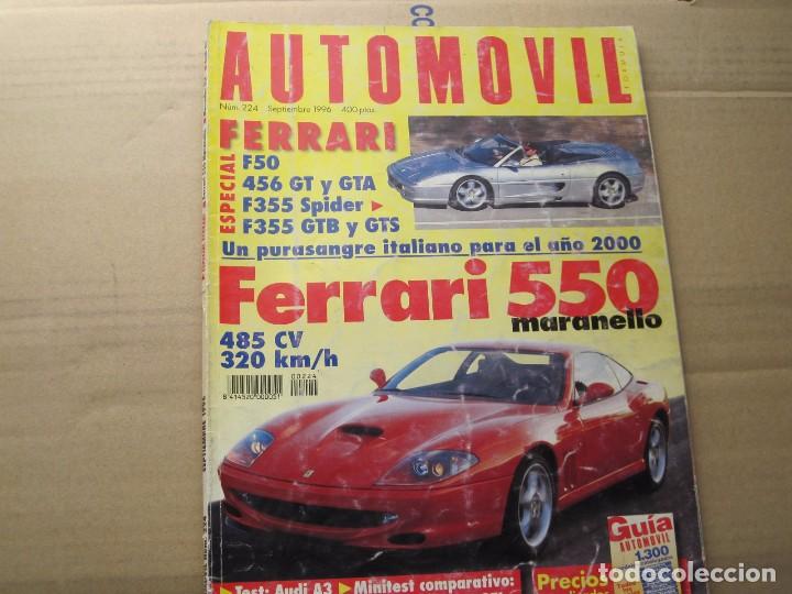 Coches: AUTOMOVIL 1996: FERRARI F355 SPIDER; FERRARI 456 GTA; AUDI A3; 106 GTI; SAXO VTS; ETC....