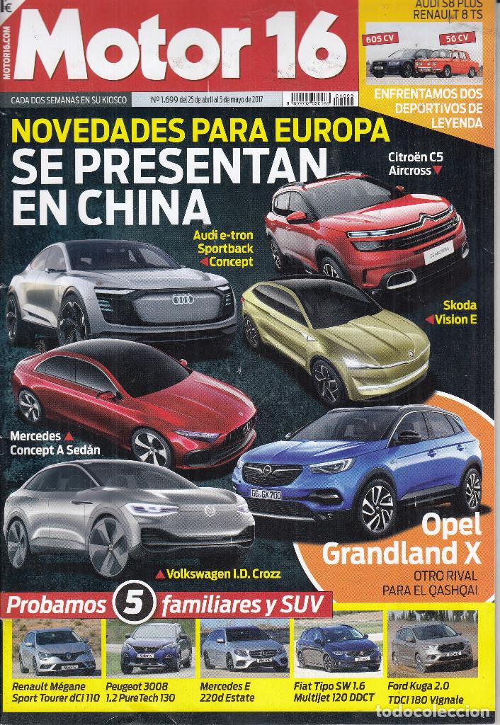 Coches: REVISTA MOTOR 16 N&ordm; 1699 A&Ntilde;O 2017. COMPARATIVA: AUDI S8 PLUS Y RENAULT 8 TS.