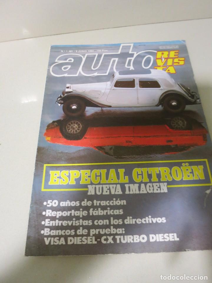 Coches: AUTO CATALOGO REVISTA DE COCHES 1381 ESPECIAL CITROEN VISA DIESEL CX TURBO