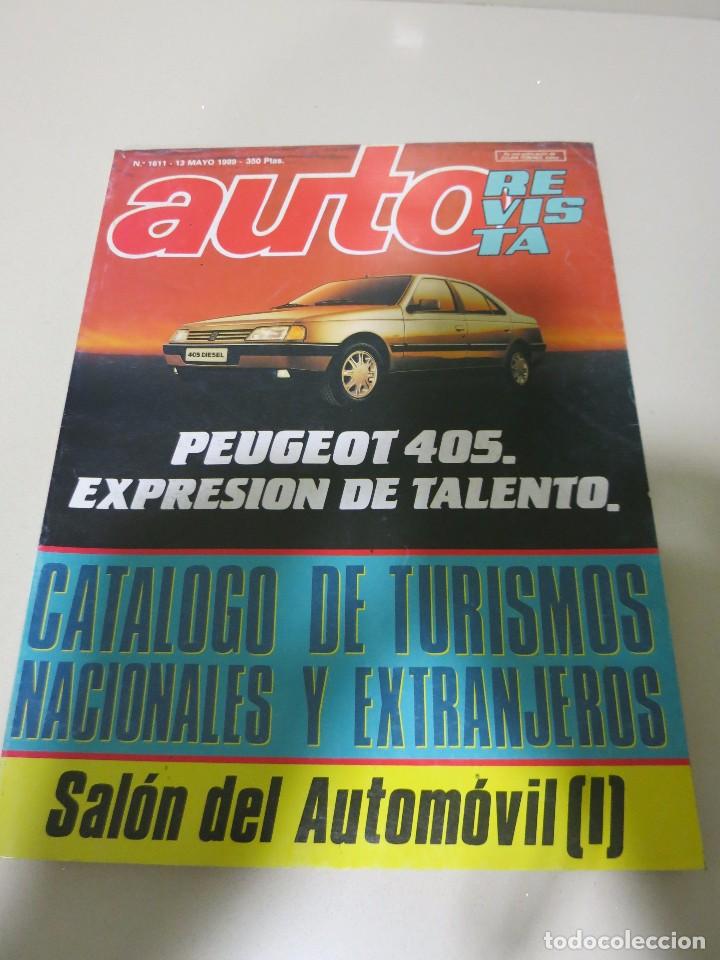 Coches: REVISTA DE COCHES AUTO REVISTA 1611 PEUGEOT 405