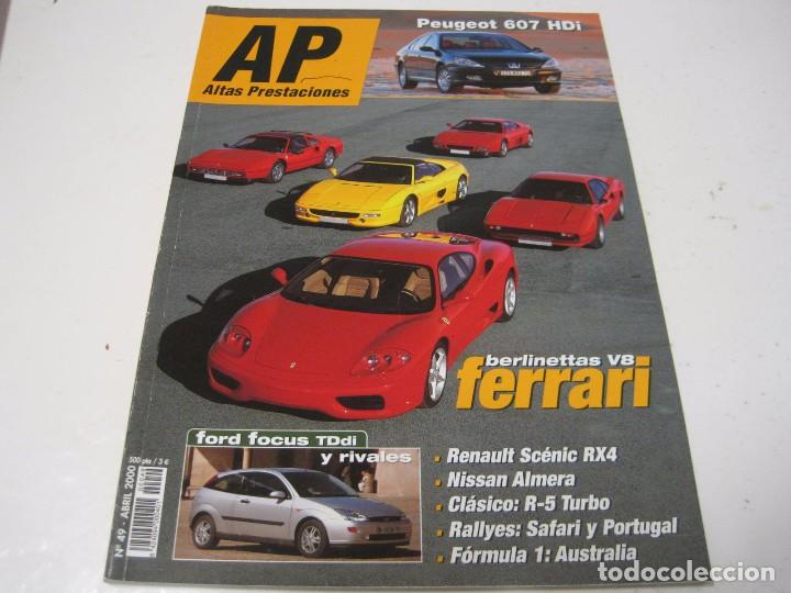Coches: REVISTA ALTAS PRESTACIONES: FERRARI 360 MODENA; RENAULT 5 TURBO; ETC....