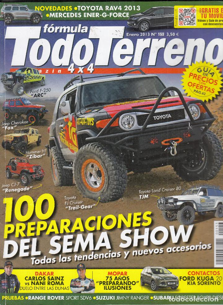 Coches: REVISTA TODOTERRENO N&ordm; 153 A&Ntilde;O 2013. PRUEBA: RANGE ROVER SPORT SDV6.