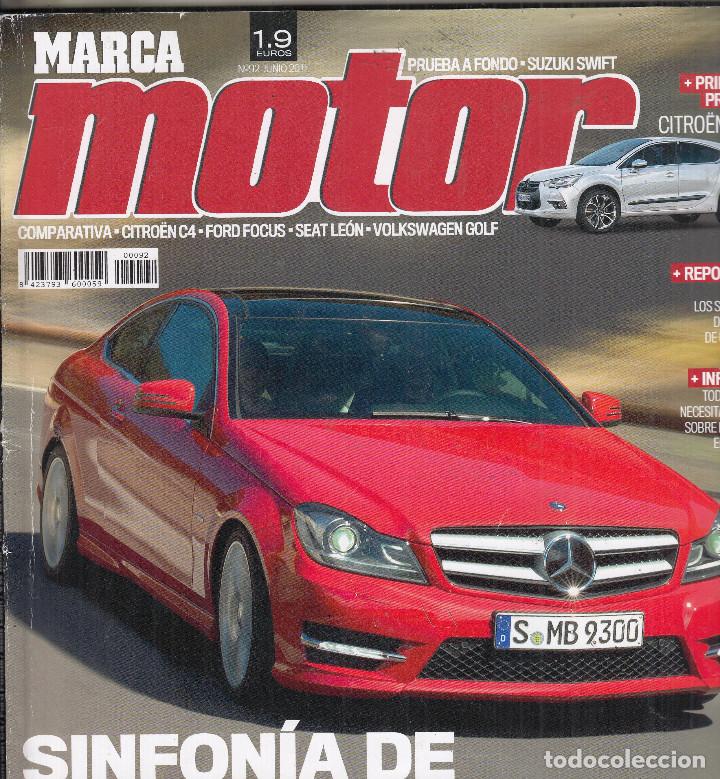 Coches: REVISTA MARCA MOTOR N&ordm; 92 A&Ntilde;O 2011. PRUEBA: SUZUIKI SWIFFT GLX 5P D. CITROEN DS4 HDI 1660 SPORT.
