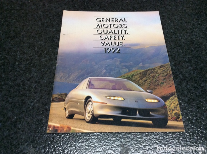 Voitures: GENERAL MOTORS QUALITY SAFETY VALUE 1992
