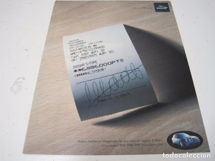 Coches: JAGUAR S-TYPE: anuncio publicidad prensa espa&ntilde;ola a&ntilde;o 2000