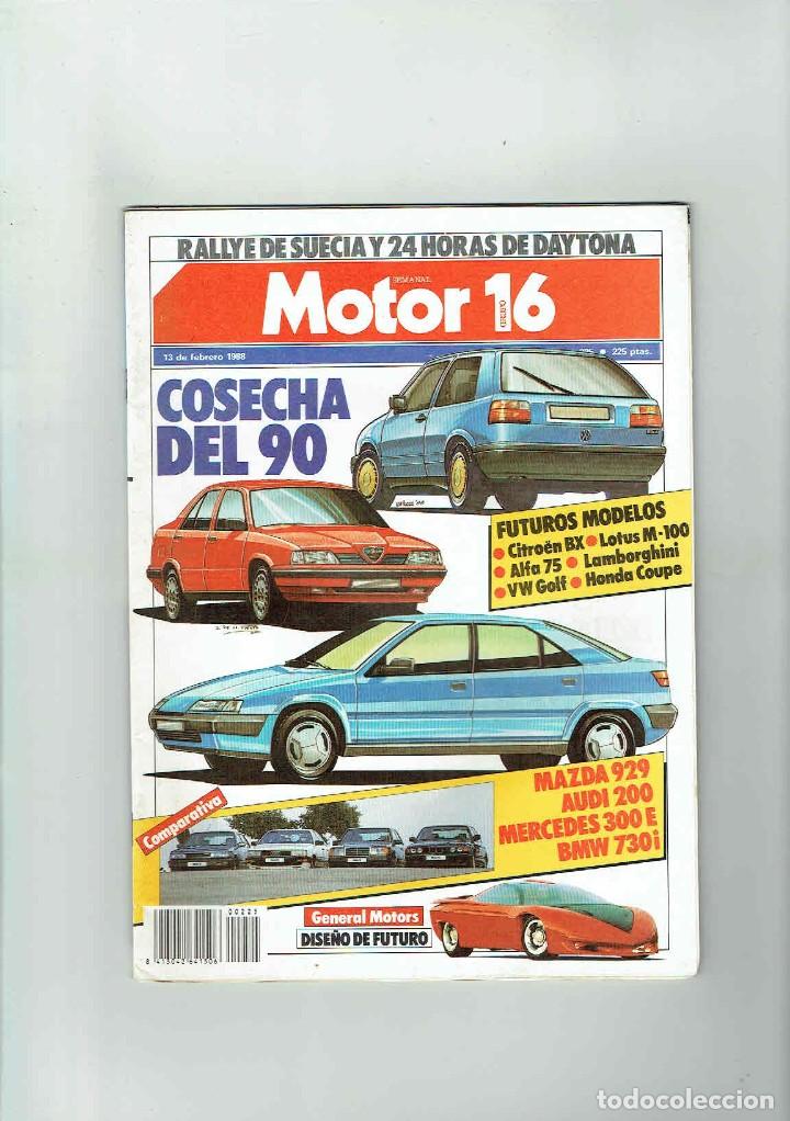 Coches: REVISTA MOTOR 16 N&ordm; 225- RENAULT 21 2L TURBO