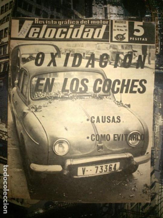 Coches: Velocidad n&ordm; 285 (25-2-1967) (Vauxhall Viva, Citro&euml;n AK 350, Pegaso, Ford Cortina, oxidaci&oacute;n)