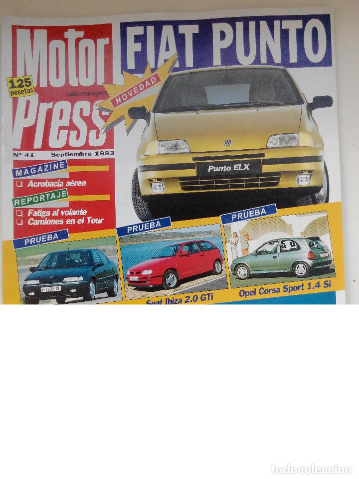 Coches: REVISTA MOTORPRESS - N&ordm; 41 - FOTO SUMARIO - PRUEBA CITROEN XANTIA 2.0I - CORSA 1.4SI- IBIZA 2.0GTII