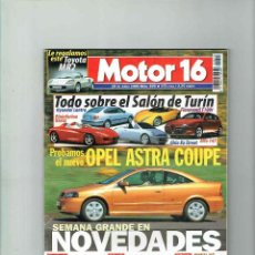 Coches: REVISTA MOTOR 16 Nº 870- OPEL ASTRA COUPE 2.2