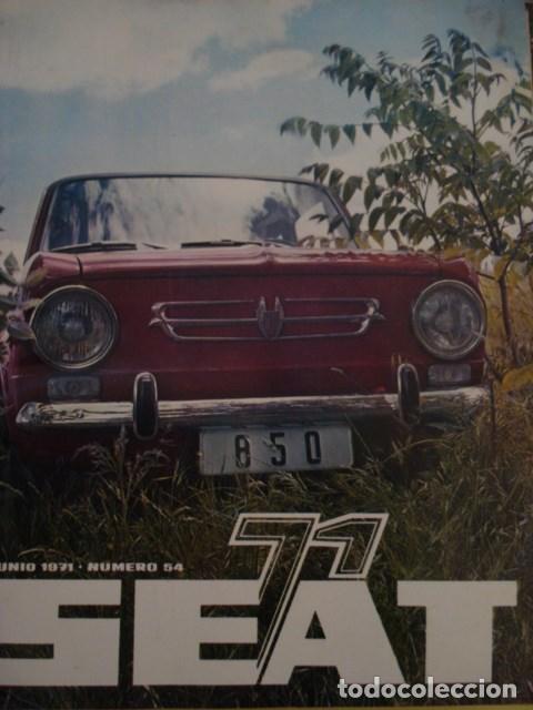 Cars: REVISTA SEAT - NUM. 54 Seat 850 - reportaje seat 850 berlina