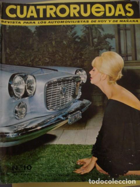 Voitures: REVISTA CUATRORUEDAS NUM 10 GP Italia Monza 1964 - Renault 8 prueba - VW 1200 modificaciones