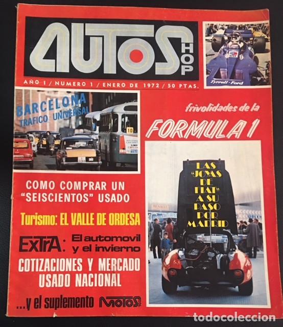Coches: revista auto shop autoshop a&ntilde;o 1 numero 1