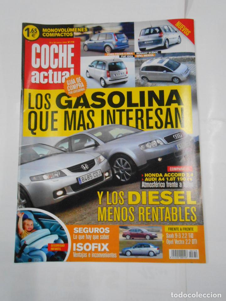 Coches: REVISTA COCHE ACTUAL N&ordm; 779. DEL 20 AL 26 DE MARZO DE 2003. LOS GASOLINA Y LOS DIESEL TDKR52