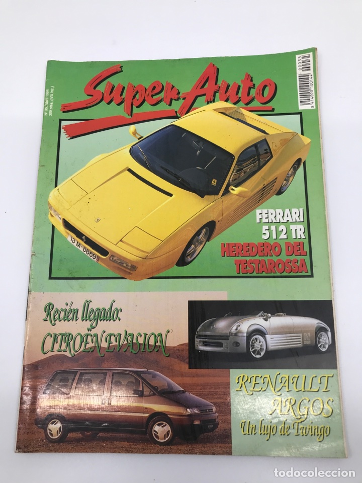 Voitures: Revista S&uacute;per Auto N35 Abril 1994