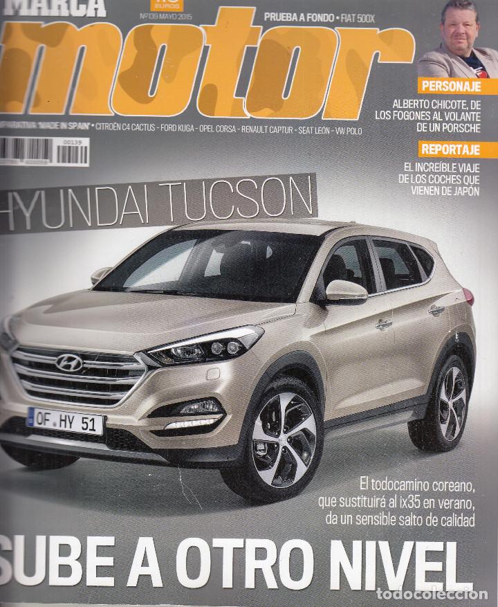 Coches: REVISTA MARCA MOTOR N&ordm; 139 A&Ntilde;O 2015. PRU: FIAT 500X. COMP: RENAULT CAPTUR H.H DCI, CITROEN C4 CACTUS