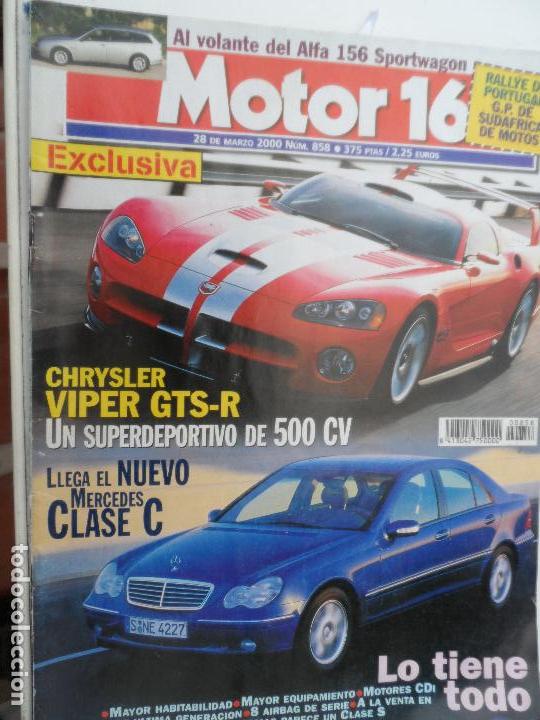 Coches: MOTOR 16 N&ordm; 858 MARZO 2000
