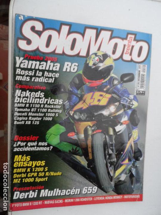 Coches: SOLO MOTO N&ordm; 262 DICIEMBRE 2004