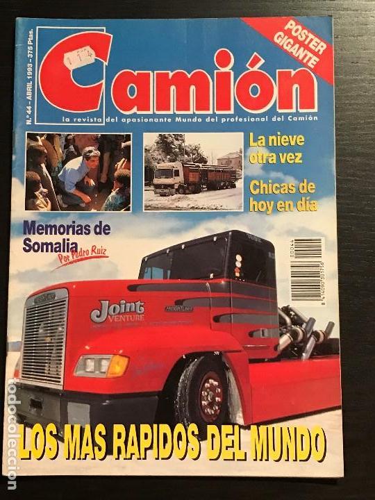 Coches: CAMION N&ordm; 44 ABRIL 1993 - IVECO PEGASO EUROTECH RENAULT AE 420 TI - REVISTA