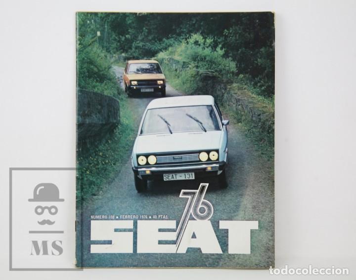 Cars: Revista de Coches - Seat 76, N&uacute;mero 108. Febrero 1976 - Portada Seat 131