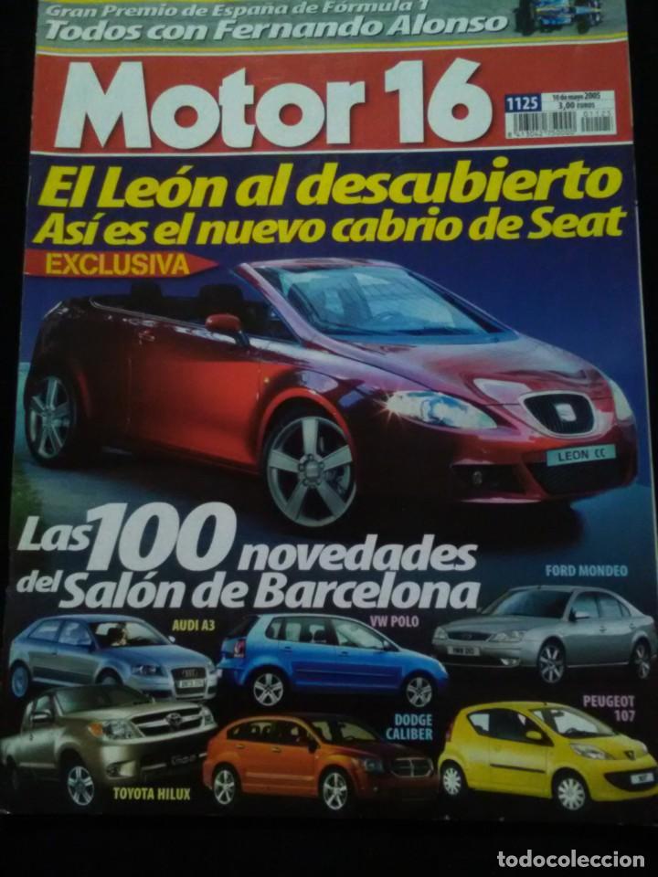 Coches: Motor 16 N 1125 . El le&oacute;n al descubierto.las 100 novedades del sal&oacute;n de Barcelona. Ford Mondeo .