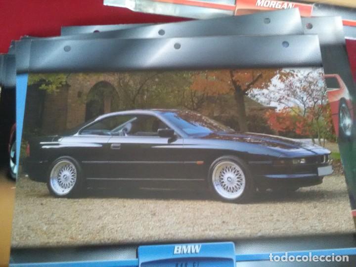Coches: Gran lote de fichas t&eacute;cnicas de colecci&oacute;n  BMW 840 CI. Isdera Imperator. Ferrari F40. Y 33 m&aacute;s
