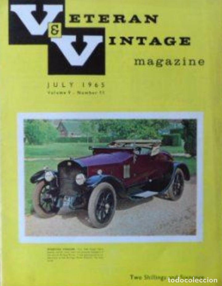 Carros: Veteran and Vintage Magazine/ Volume 9/ No. 11/ 1965/ Pioneer Publications/ July