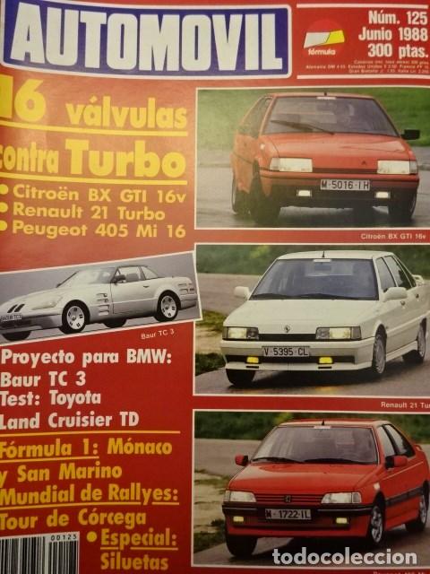 Revista Automovil 125 Citroen Bx Gti 16v Renaul Verkauft Durch Direktverkauf