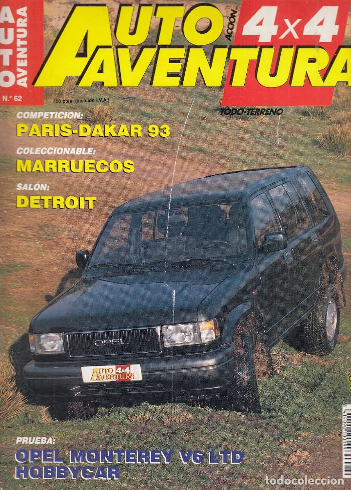 Coches: REVISTA AUTO AVENTURA 4X4 N&ordm; 62. PRUEBA: OPEL MONTEREY V6 LTD. HOBBYCAR.