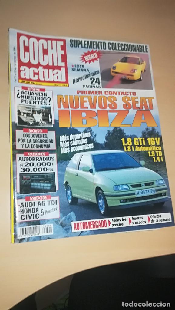Coches: Revista Coche Actual 344 - Nuevos seat Ibiza - TIene un recorte en una pagina ver fotos
