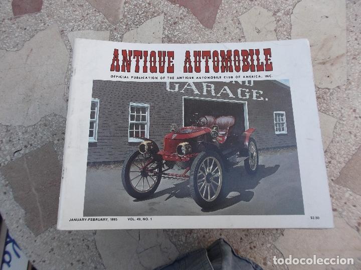 Autos: revista u.s.a.de antique automobile,january-february,1985, vol-49 n&ordm; 1,en ingles, 80 paginas ,