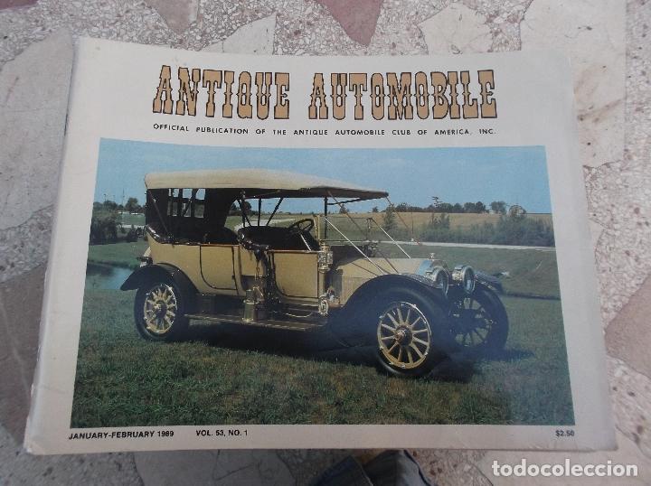 Autos: revista u.s.a.de antique automobile,january-february,1989, vol-53 n&ordm; 1,en ingles, 80 paginas ,