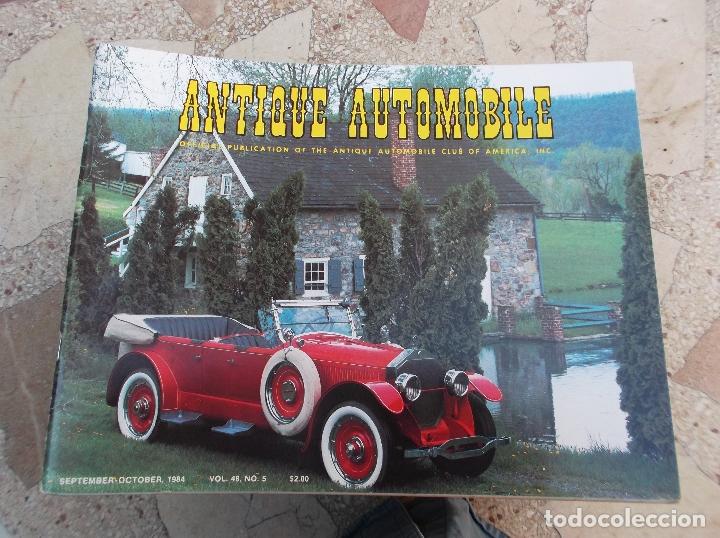 Autos: revista u.s.a.de antique automobile,september-october,1984, vol-48 n&ordm; 5,en ingles, 80 paginas ,