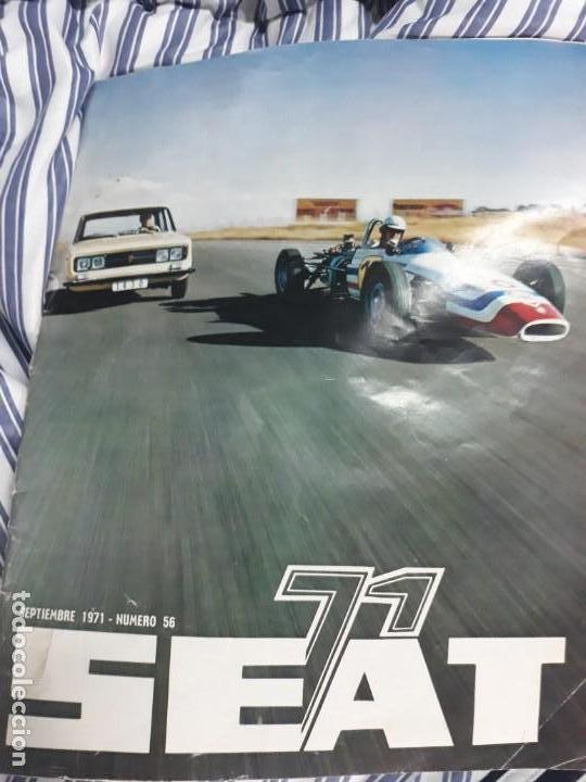 Coches: Revista seat 71 numero 56 1971