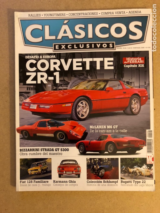 Voitures: CLASICIS EXCLUSIVOS N&deg; 42 (2009). FERRARI F40 Y 307 GT/M, AUSTIN HEALEY 3000 MK III, CHEVY CHEVELLE