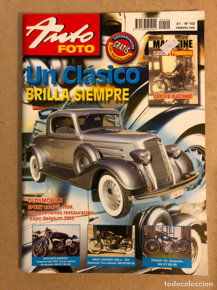 Autos: AUTO FOTO N&deg; 102 (2005). SEAT 850 BERLINA, MINIATURAS, CL&Aacute;SICOS, MOTOS CL&Aacute;SICAS,...