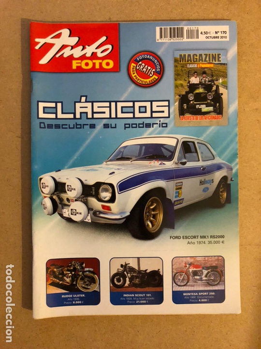 Autos: AUTO FOTO N&deg; 170 (2010). CL&Aacute;SICOS, HIST&Oacute;RICOS, DEPORTIVOS, MOTOS CL&Aacute;SICAS,...