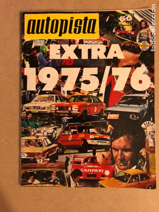 Coches: AUTOPISTA N&deg; 879 (1975). N&Uacute;MERO EXTRA 1975/76